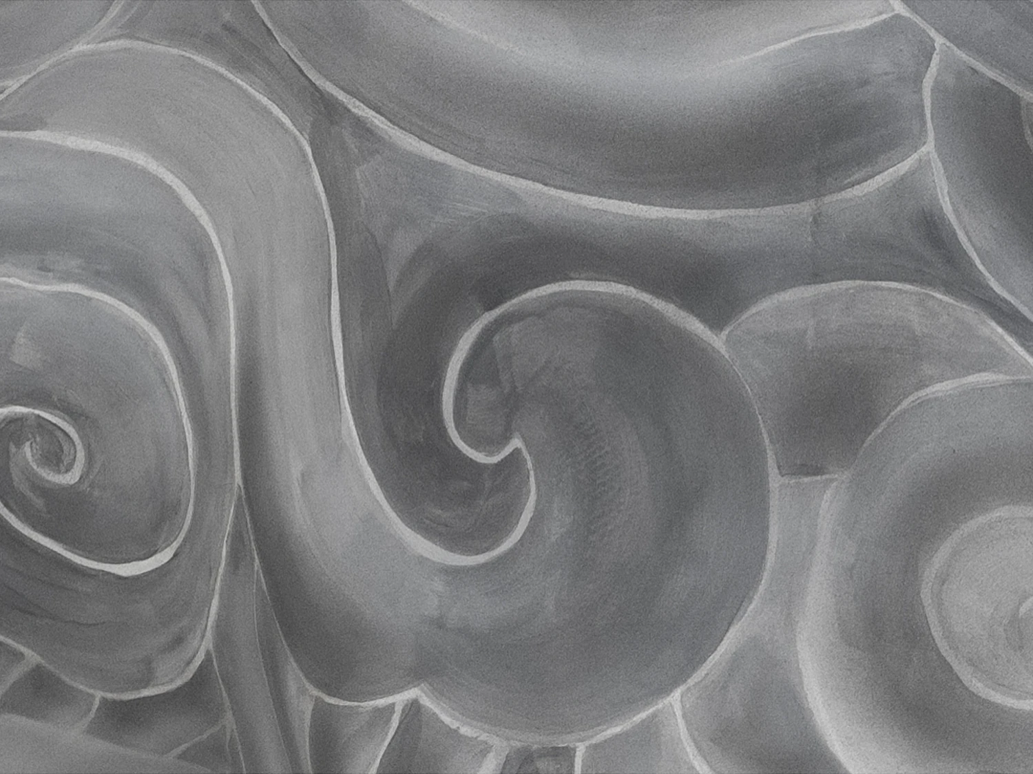 Eureka by Koesy — A close detail of the swirling tattoo patterns.