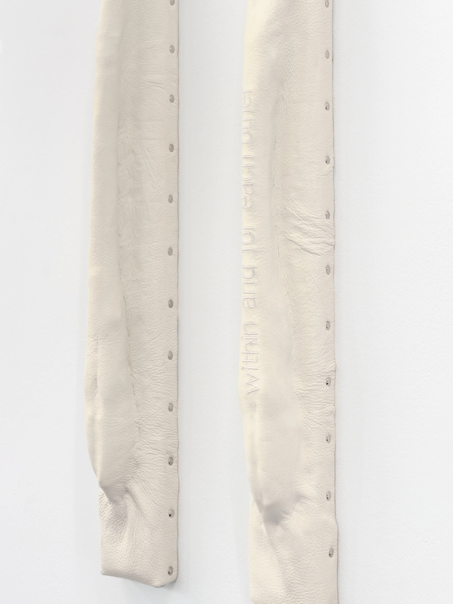 Within and For Each Other by Jan Baszak, photographed by Bartosz Górka — Detail of two vertical pieces from Relief 04.