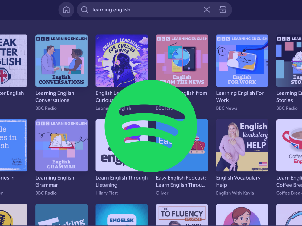 Best Podcasts to Learn English on Spotify (in 2026)
