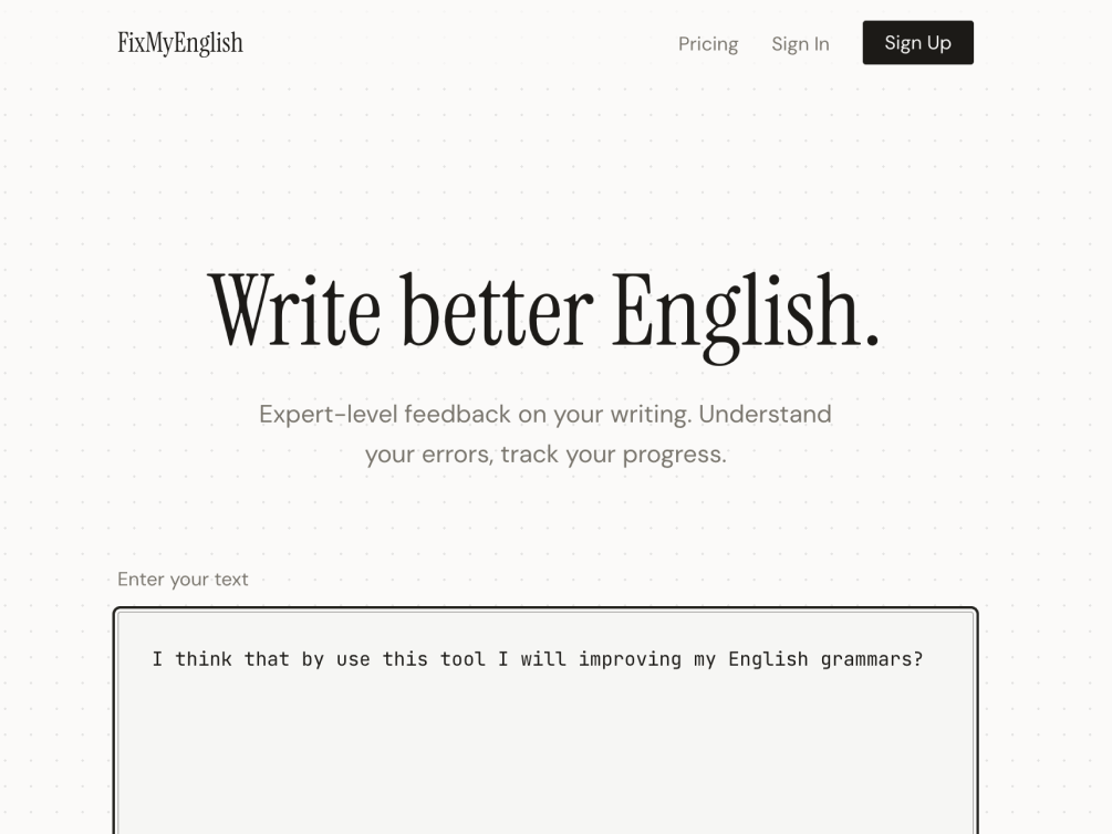 FixMyEnglish: Some big (and exciting) updates