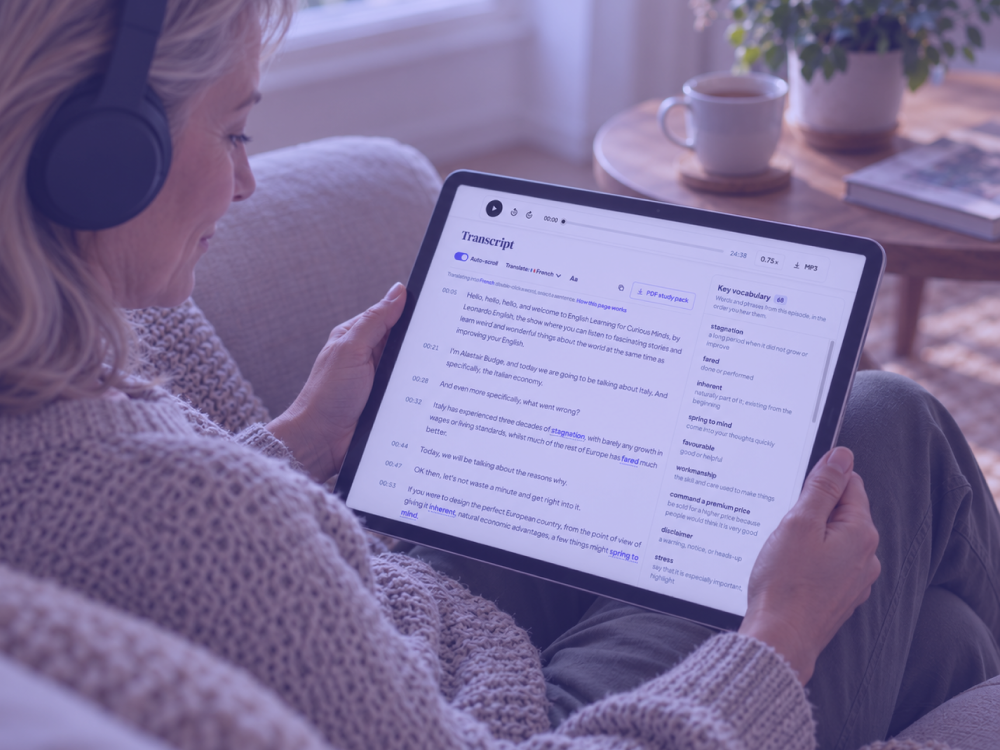 Listening Practice After a Cochlear Implant: Podcasts With Transcripts