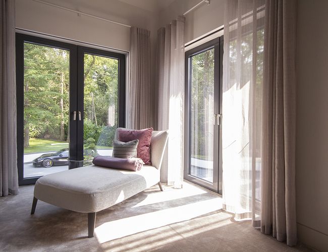 Blindspace roller blinds with side channels fitted to windows and doors – Custom blinds for windows and doors