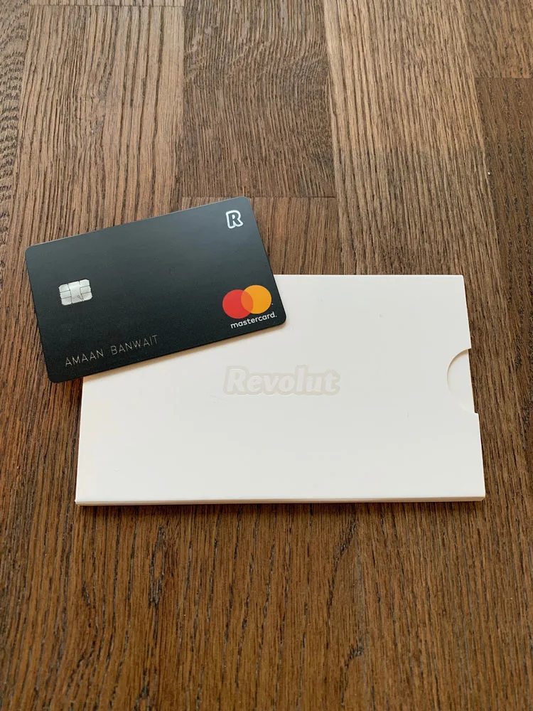 revolut business bank account card
