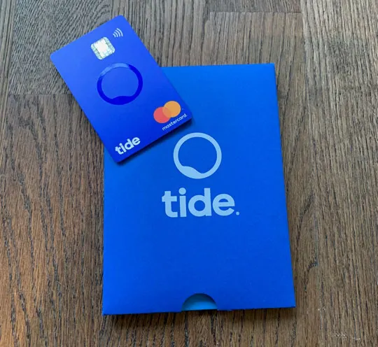 tide business bank card