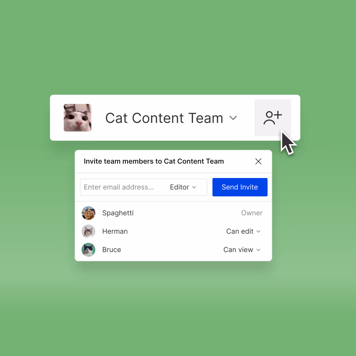 Team workspaces