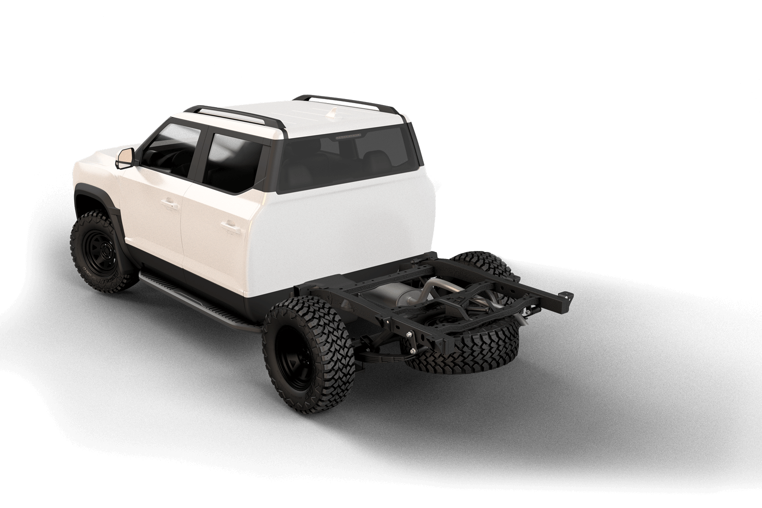 Double Cab Ute Tray & Canopy Base