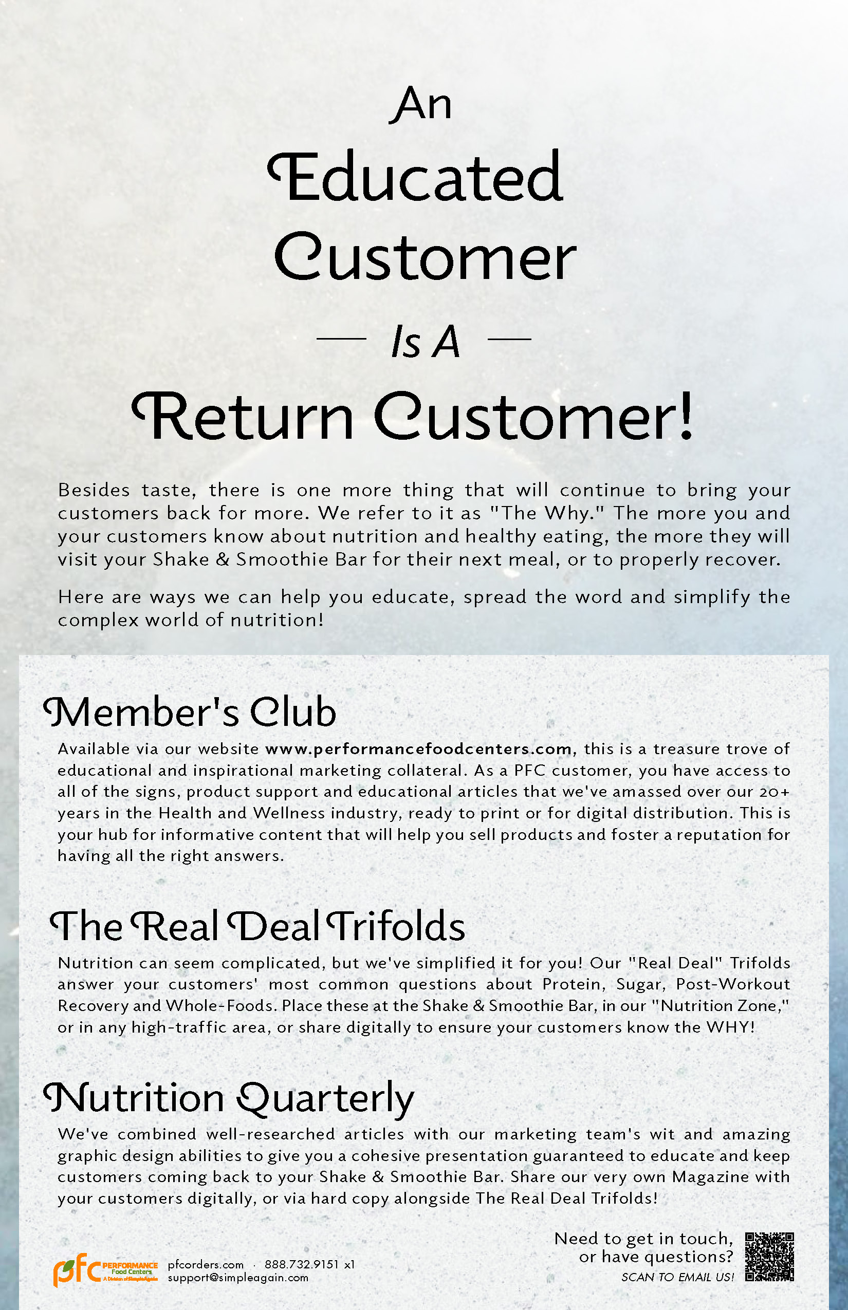 Marketing: An Educated Customer Is A Return Customer - Calendar 2023