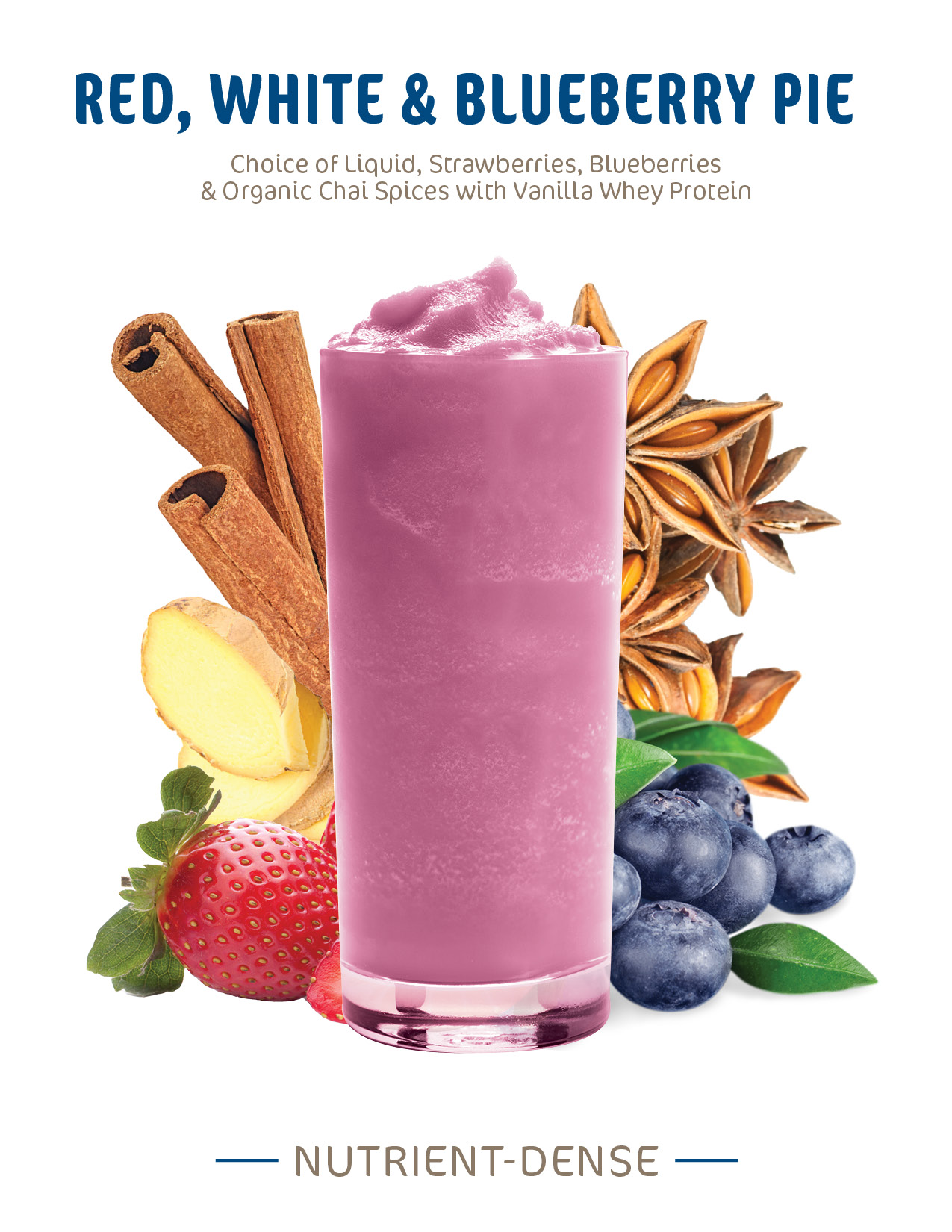 Red, White & Blueberry Pie - Summer Menu 2023