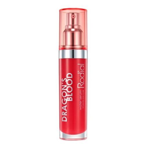 The striking red dropper bottle of the Rodial Dragon's Blood Hyaluronic Drink Water Serum. Read my full review and find the best offers and savings on this hydrating serum