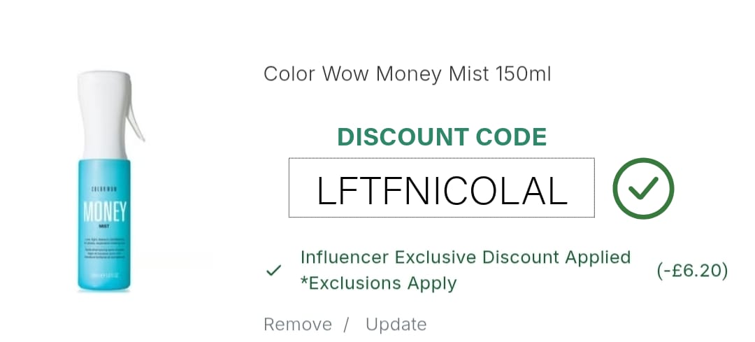Color Wow Money Mist Discount Code