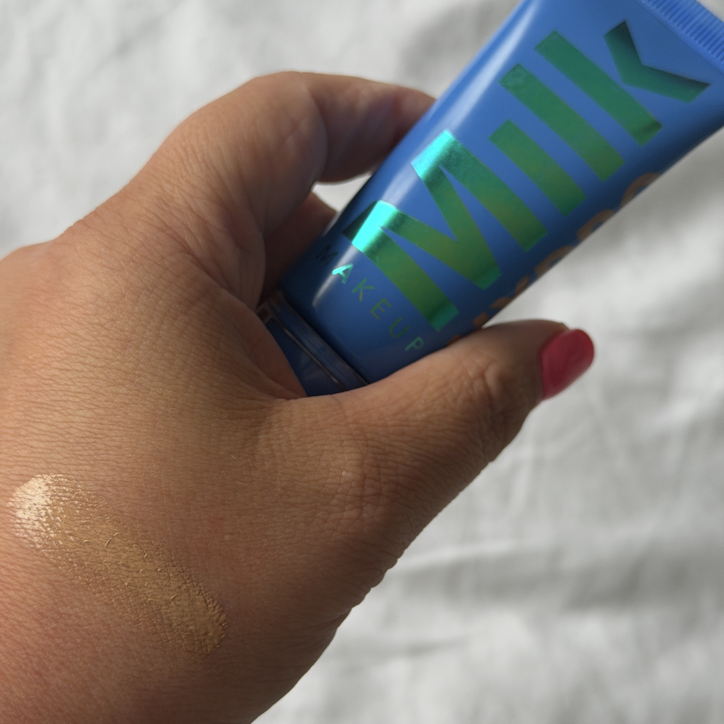 Milk Makeup Hydro Grip Gel Tint Close up skin preview