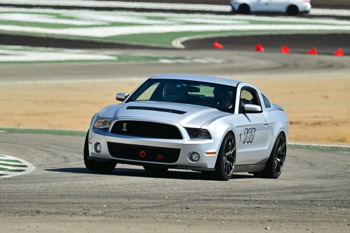 GT500 Full Turning at Streets of Willow HPDE event