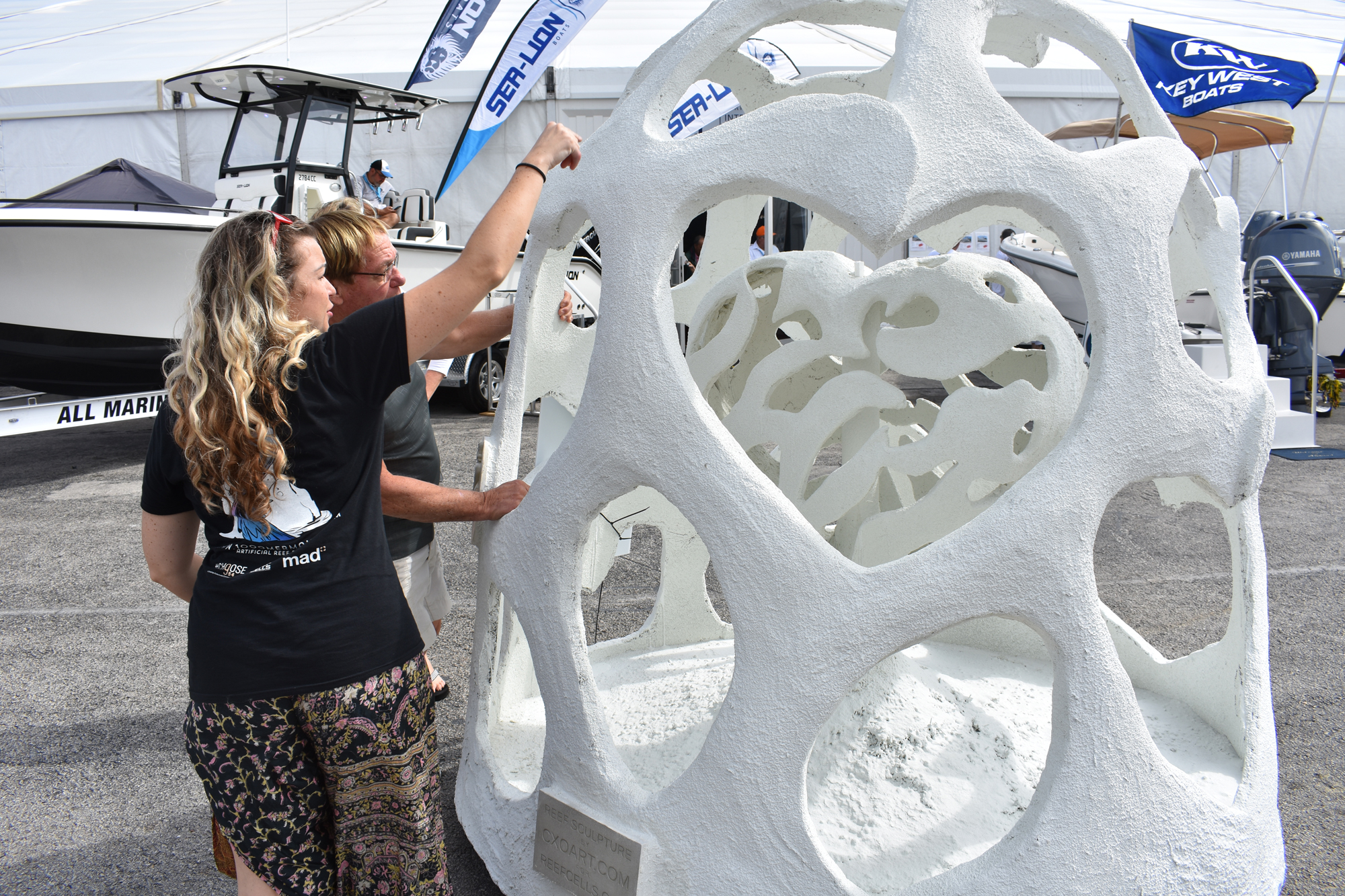 Reef Cells at the Ft. Lauderdale International Boat Show 2019