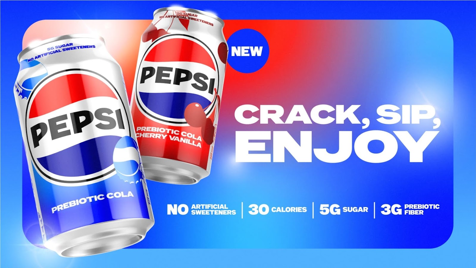 Pepsi Prebiotic Cola.