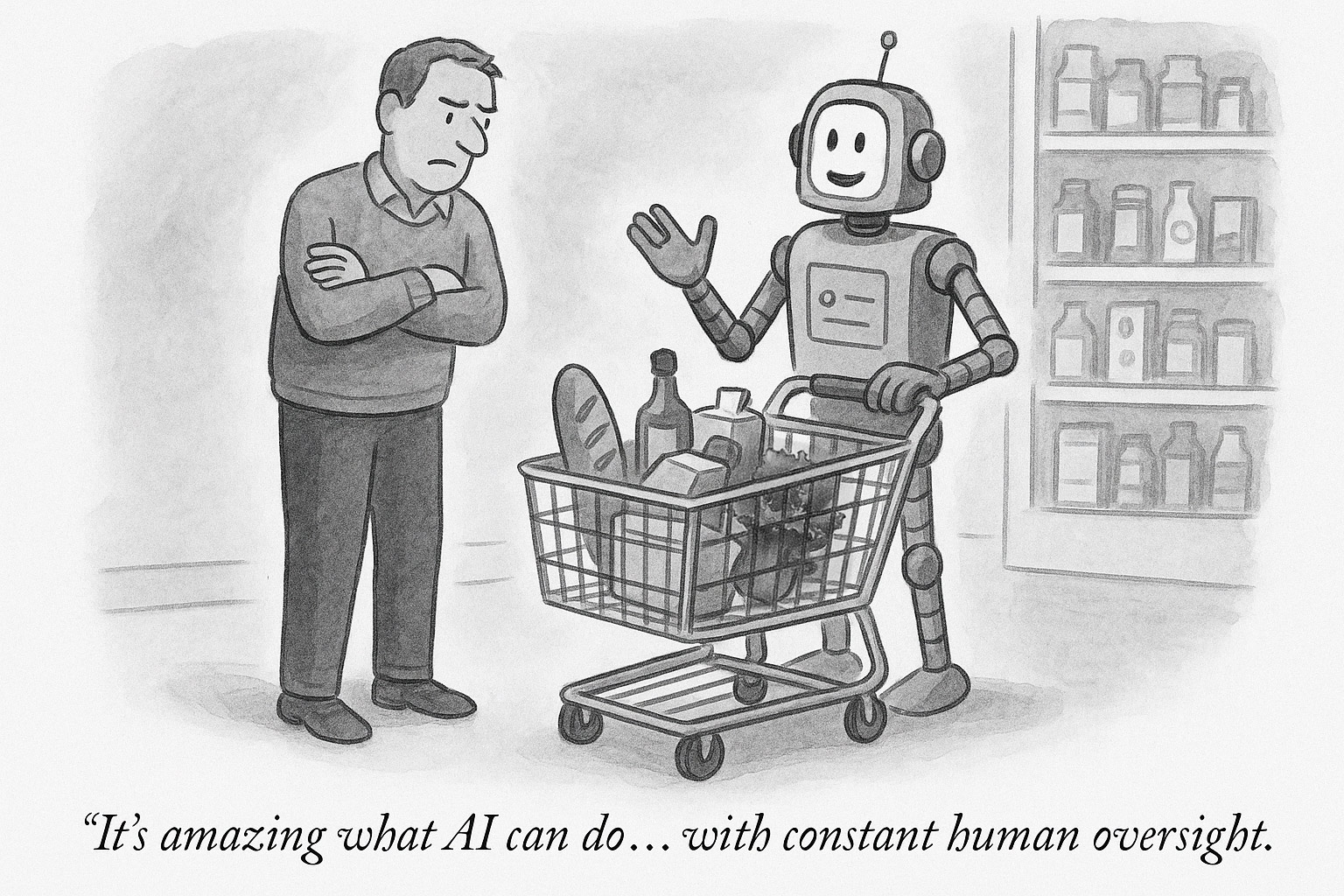 Atlas Shrugged (At My Shopping Cart)