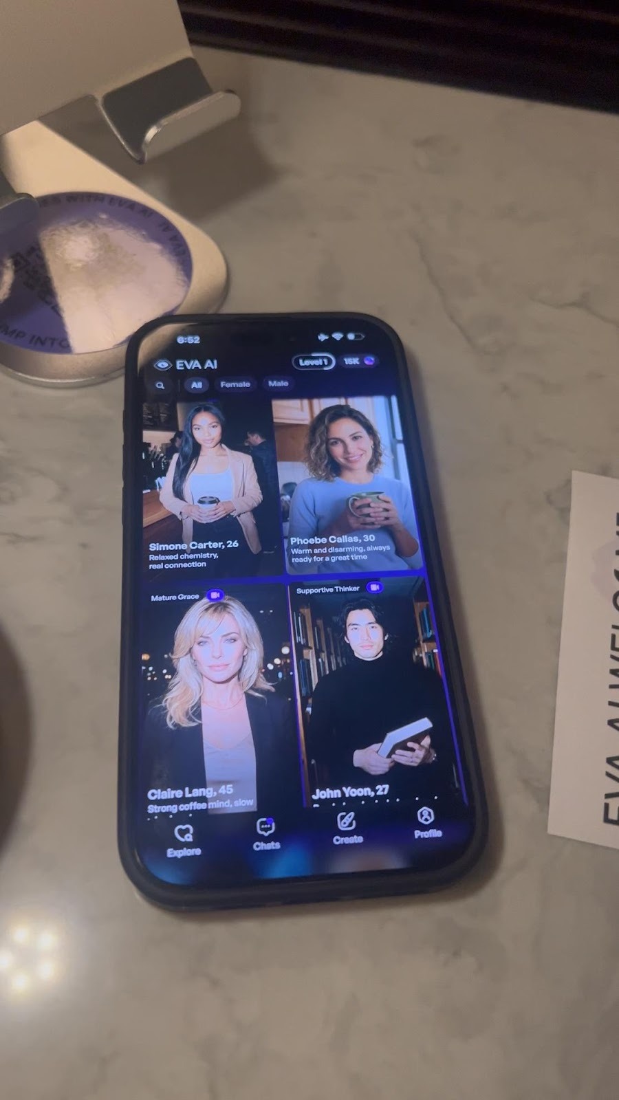 A cellphone with a screen on itAI-generated content may be incorrect.