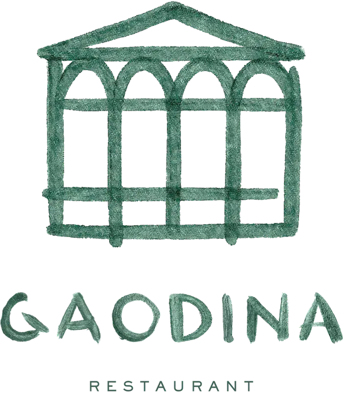 Logo du Domaine et hotel Gaogaia, et Gaodina restaurant, bar, brunch, afterwork