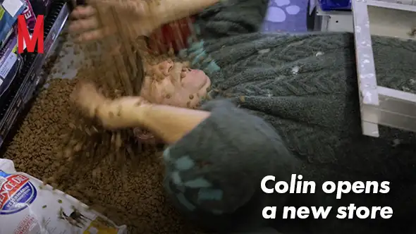 Colin opens a new store