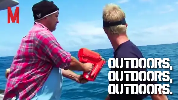 Outdoors, Outdoors, Outdoors.
