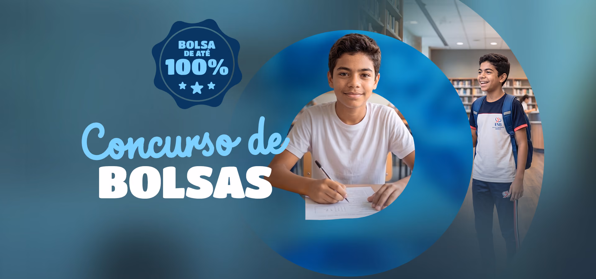 Concurso de Bolsas 2027 da Escola Salesiana Brasília, com bolsas de até 100%