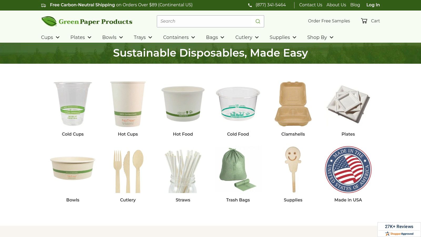 Green Paper Products