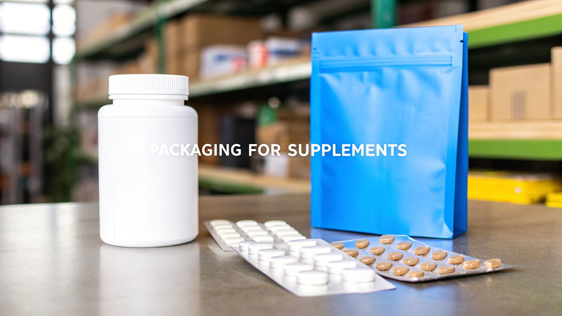 A Guide to Packaging for Supplements