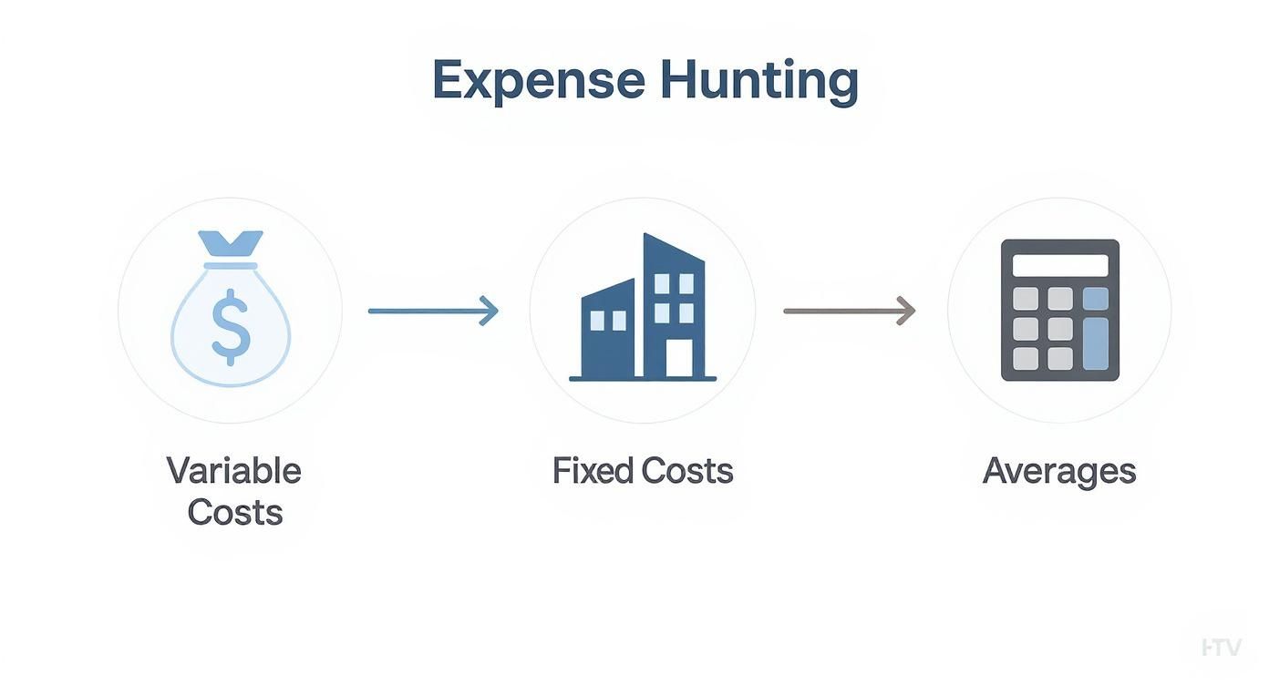 Infographic about calculate cost per unit