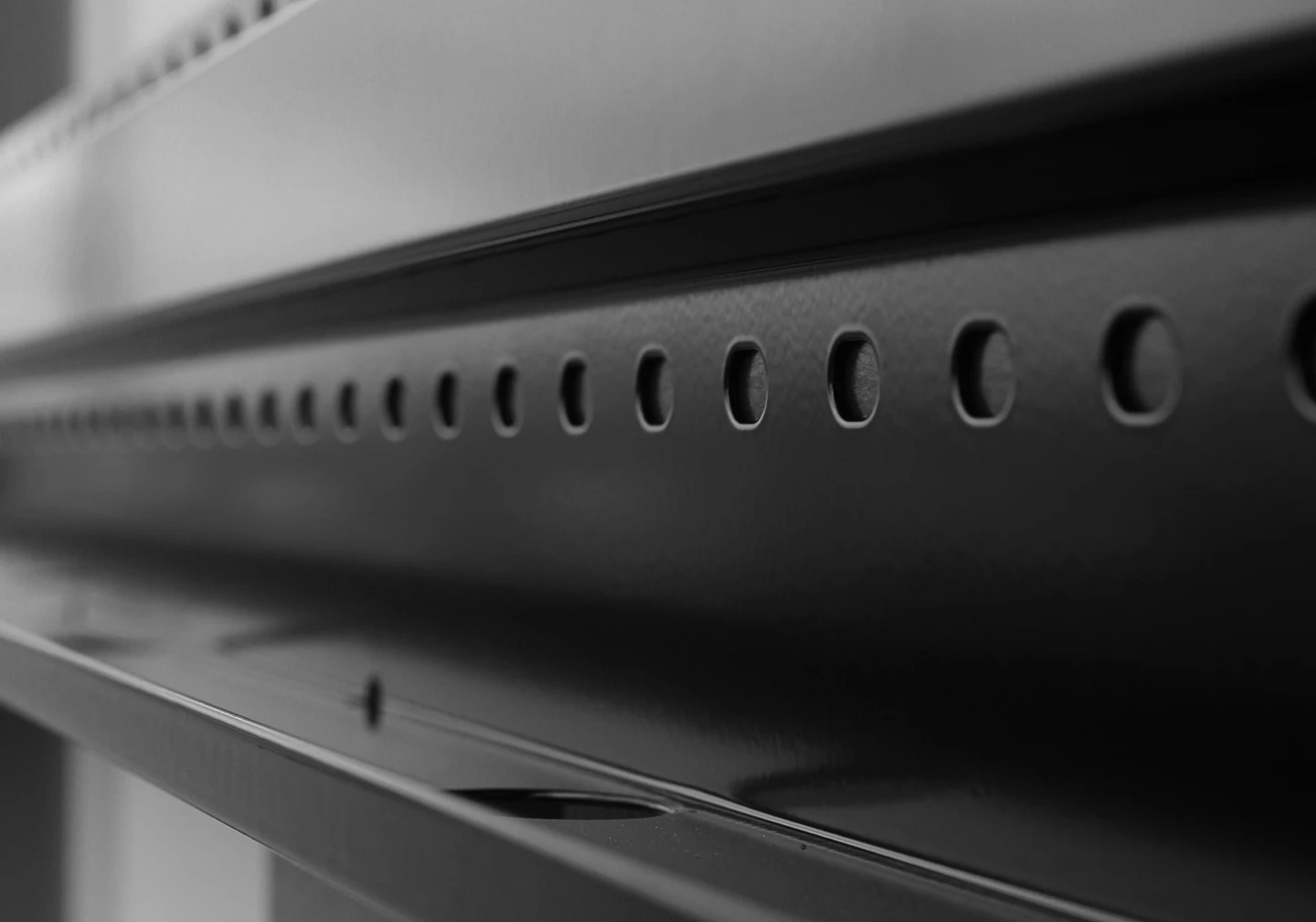 Rauli wall bottom rail attached on the wall