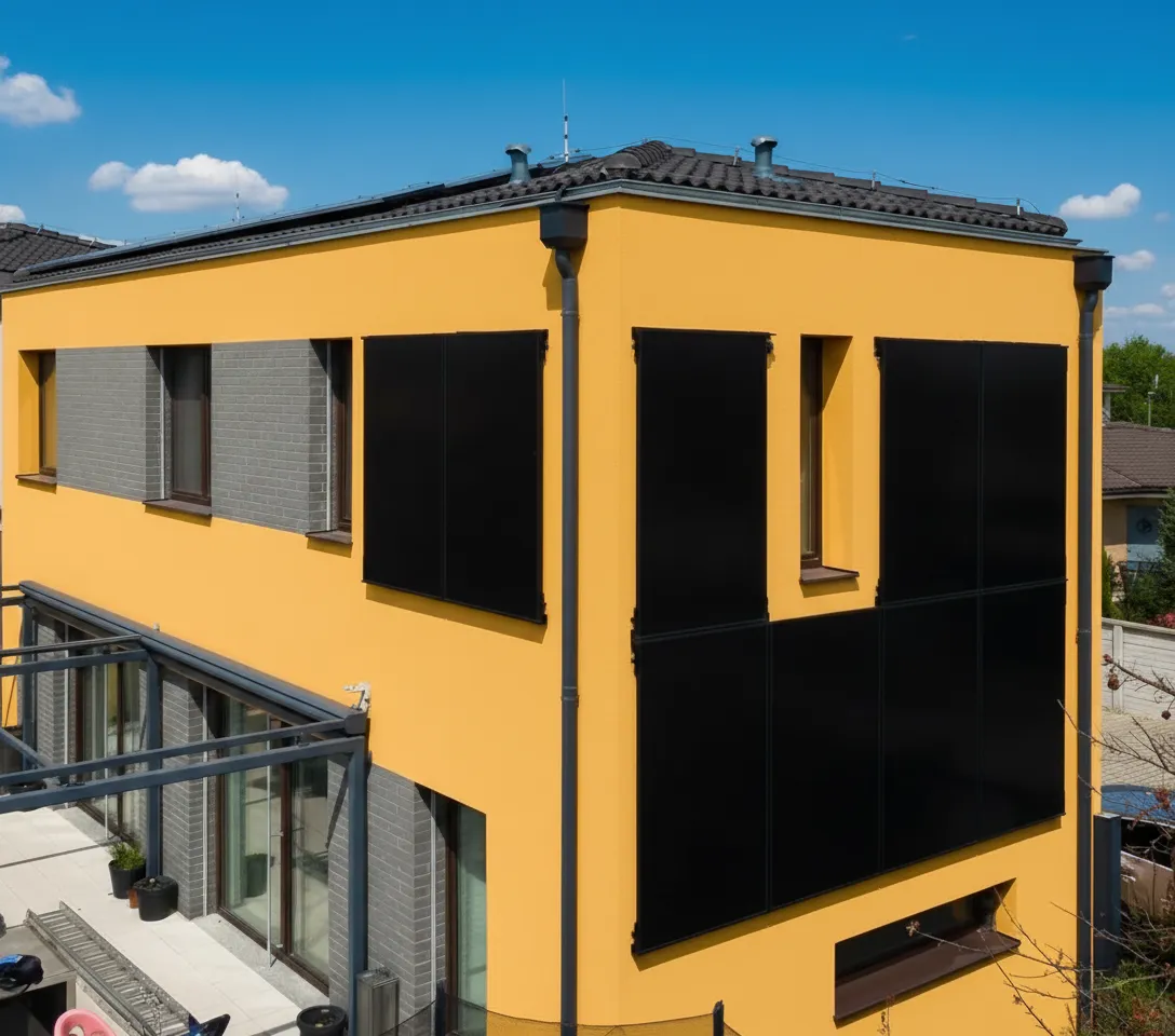 Rauli wall on residential building