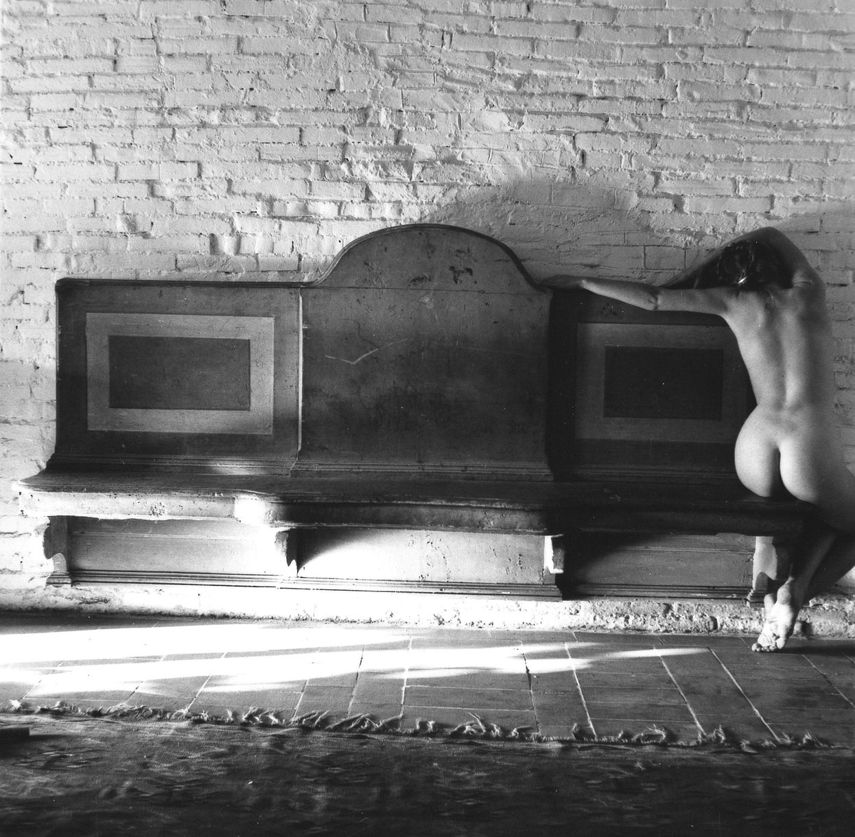 Francesca Woodman, November Has Been a Slightly Uncomfortable Baroque, 1977-78, gelatin silver print