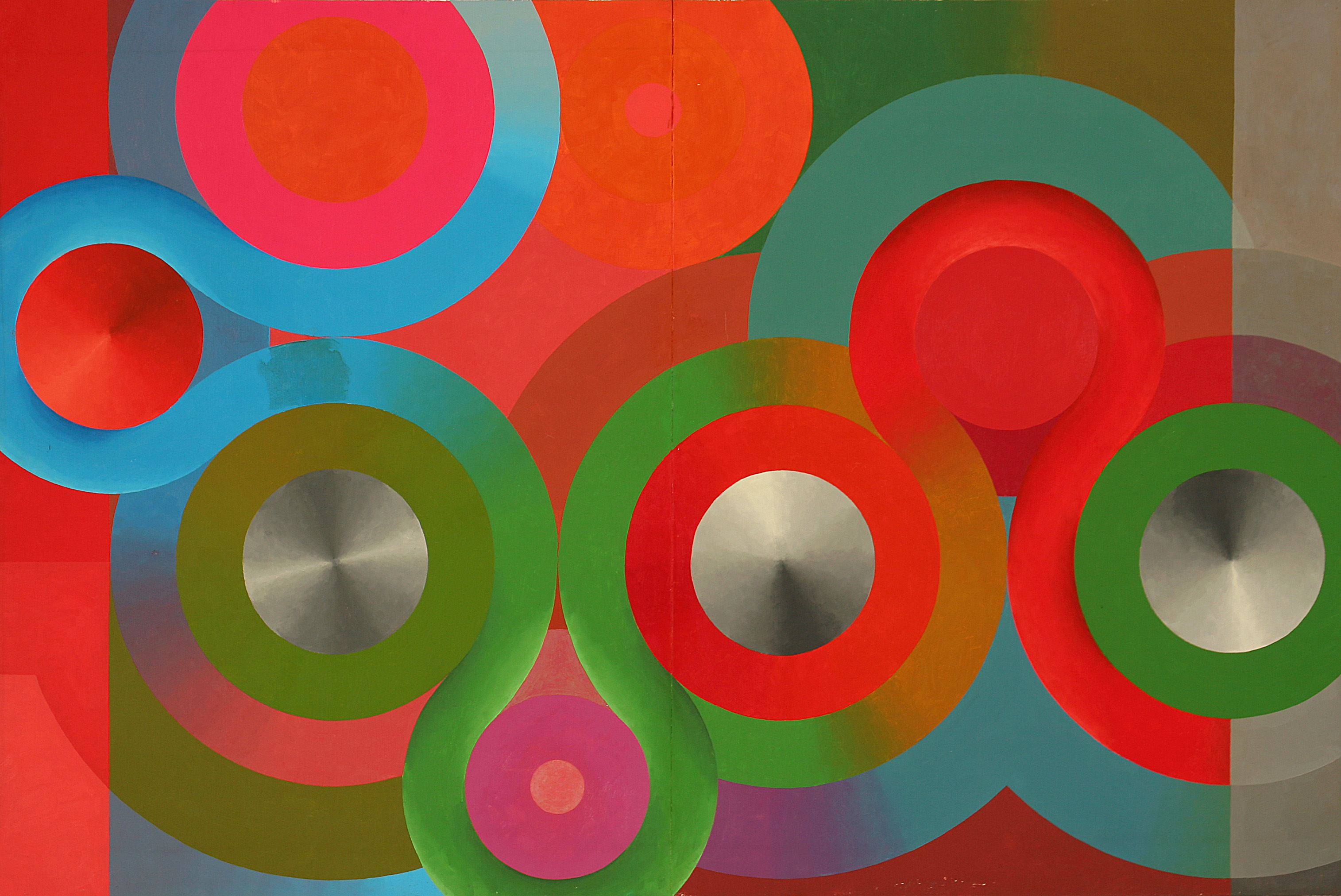 George Woodman, Untitled, 1965, oil on canvas