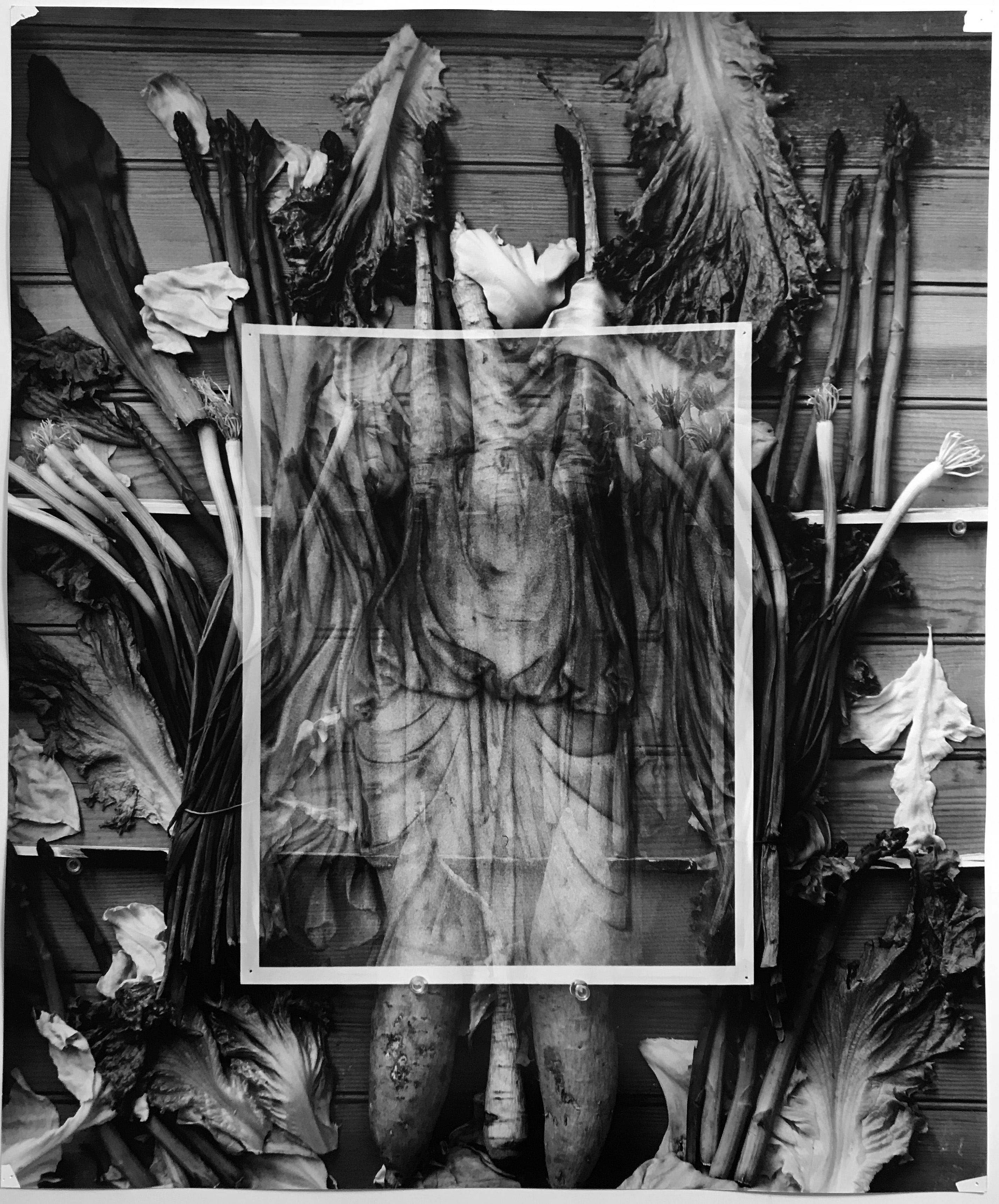George Woodman, Untitled, 1990s, gelatin silver print