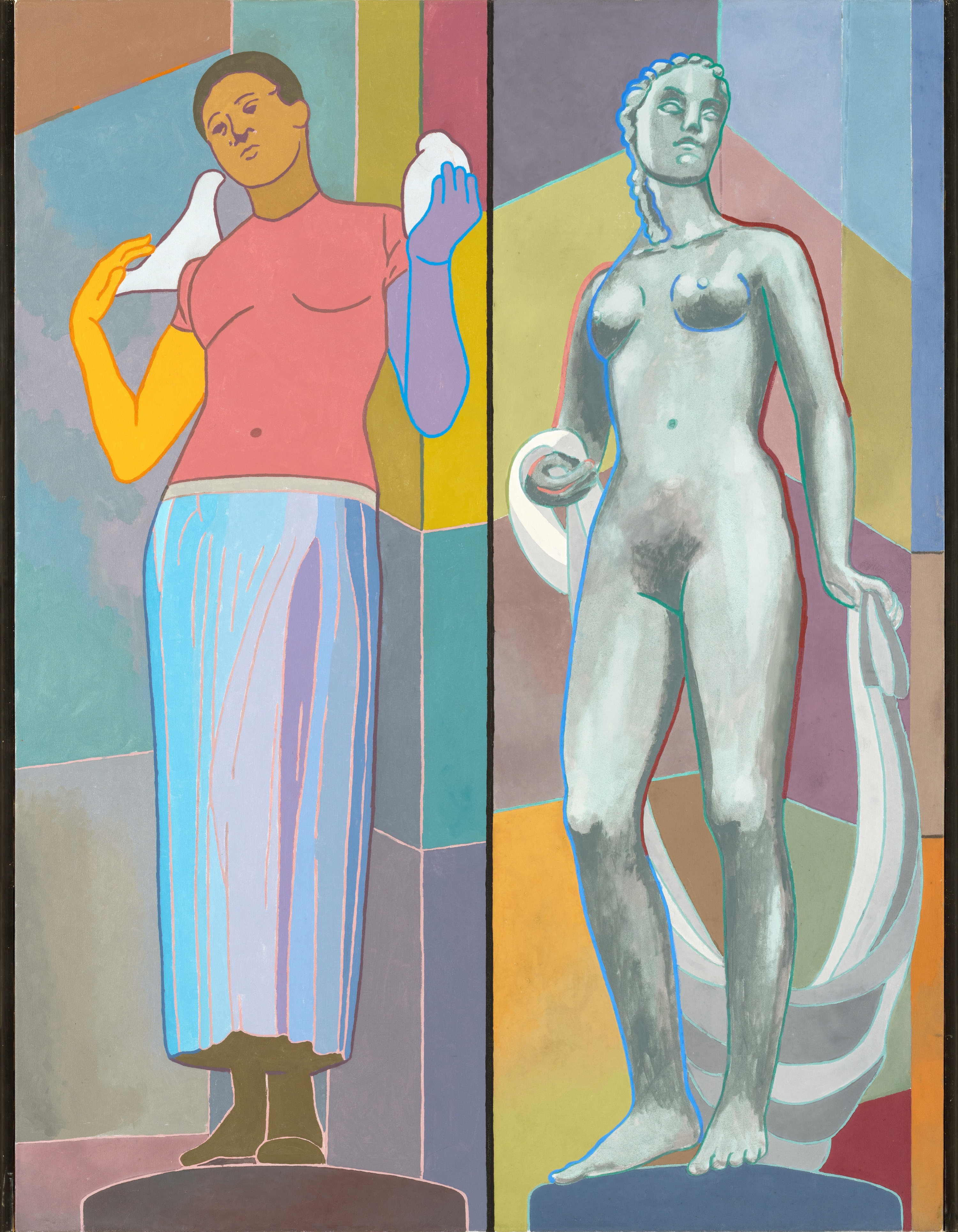 George Woodman, Untitled, 2005, oil on canvas