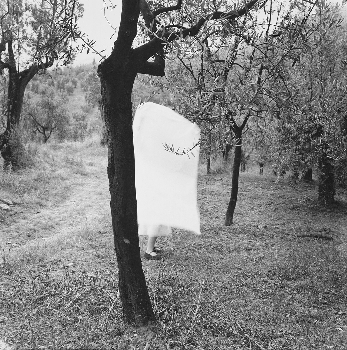 Francesca Woodman, From Several Cloudy Days, 1977-78, gelatin silver print