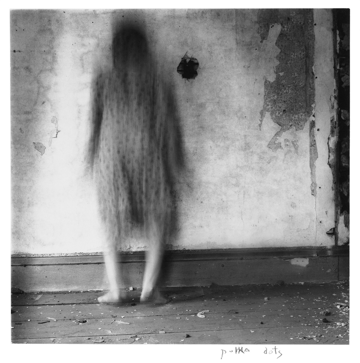 Francesca Woodman, Polka Dots, 1976, gelatin silver print
