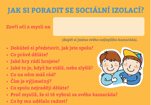 Pomoc dětem při sociální izolaci