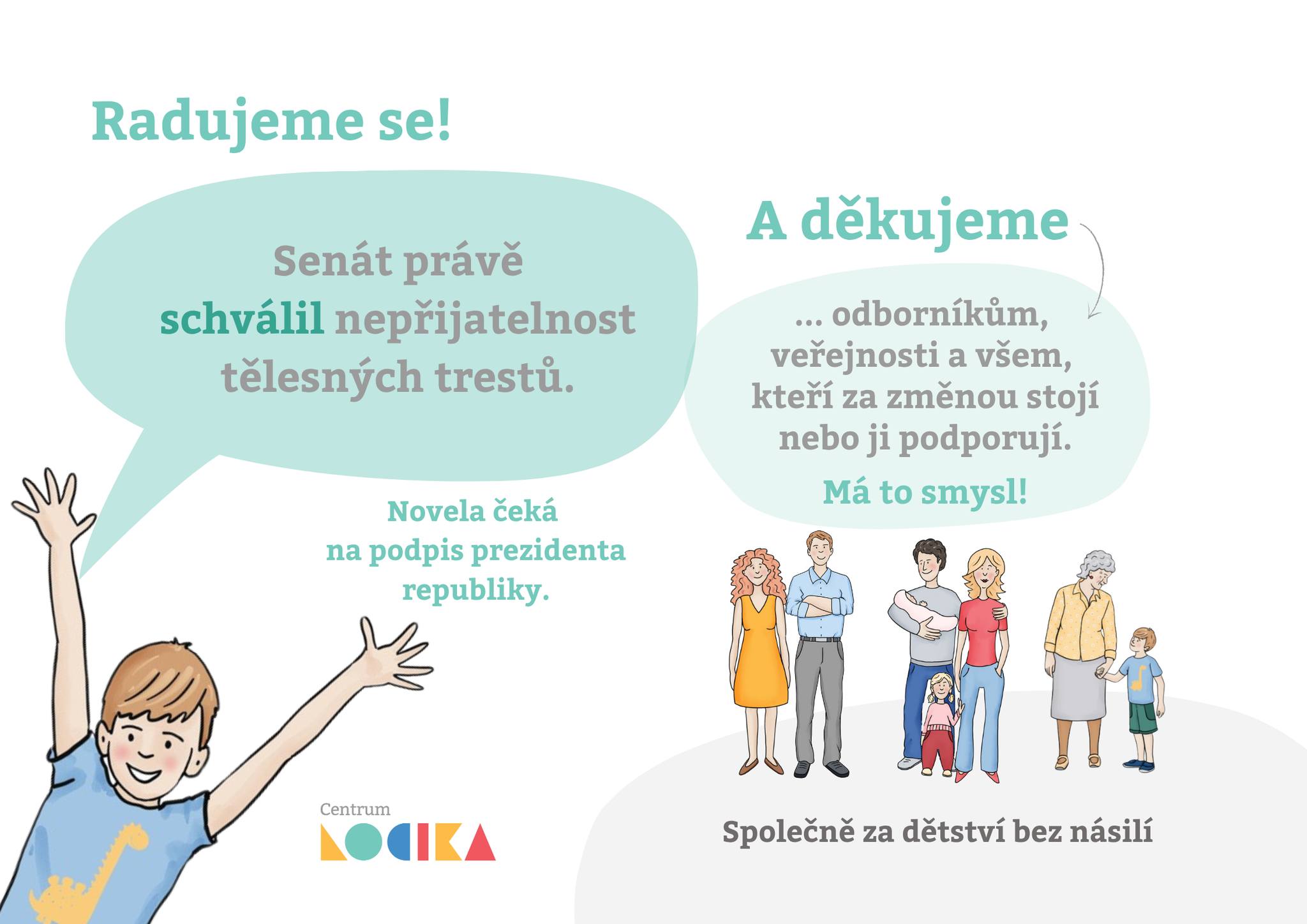 Senát schválil nepřijatelnost tělesných trestů!