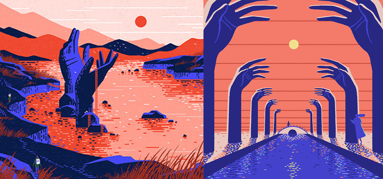 Yukai Do, illustrator and animator, creates brightly colored, dreamlike worlds.
