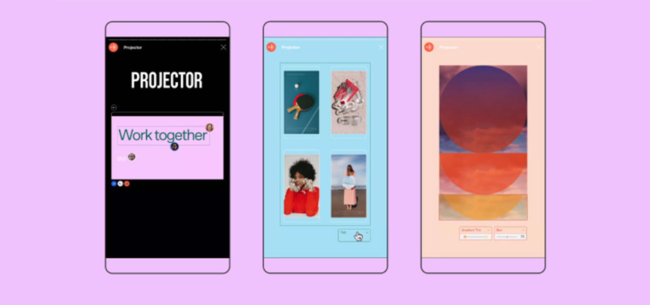 Create and collaborate with Projector.