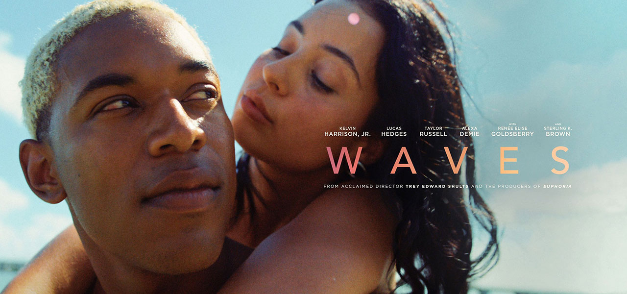 Cover promotion for Waves (2020).