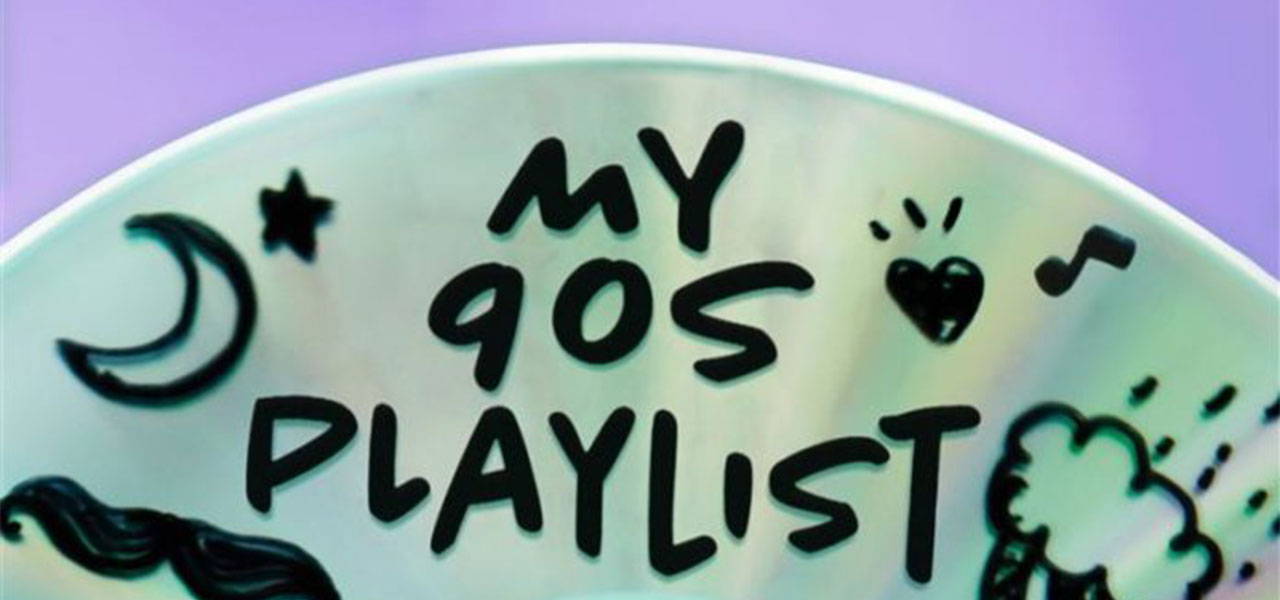 Cover art for the My 90s Playlist podcast.