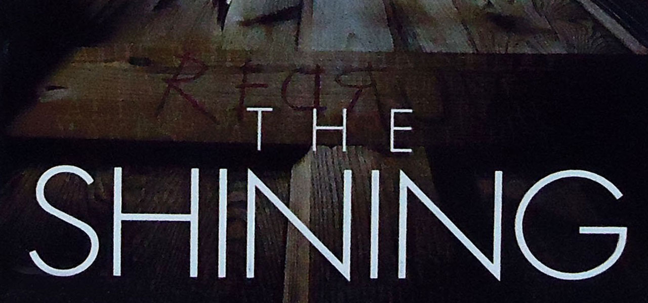 Cover art for The Shining book by Stephen King.
