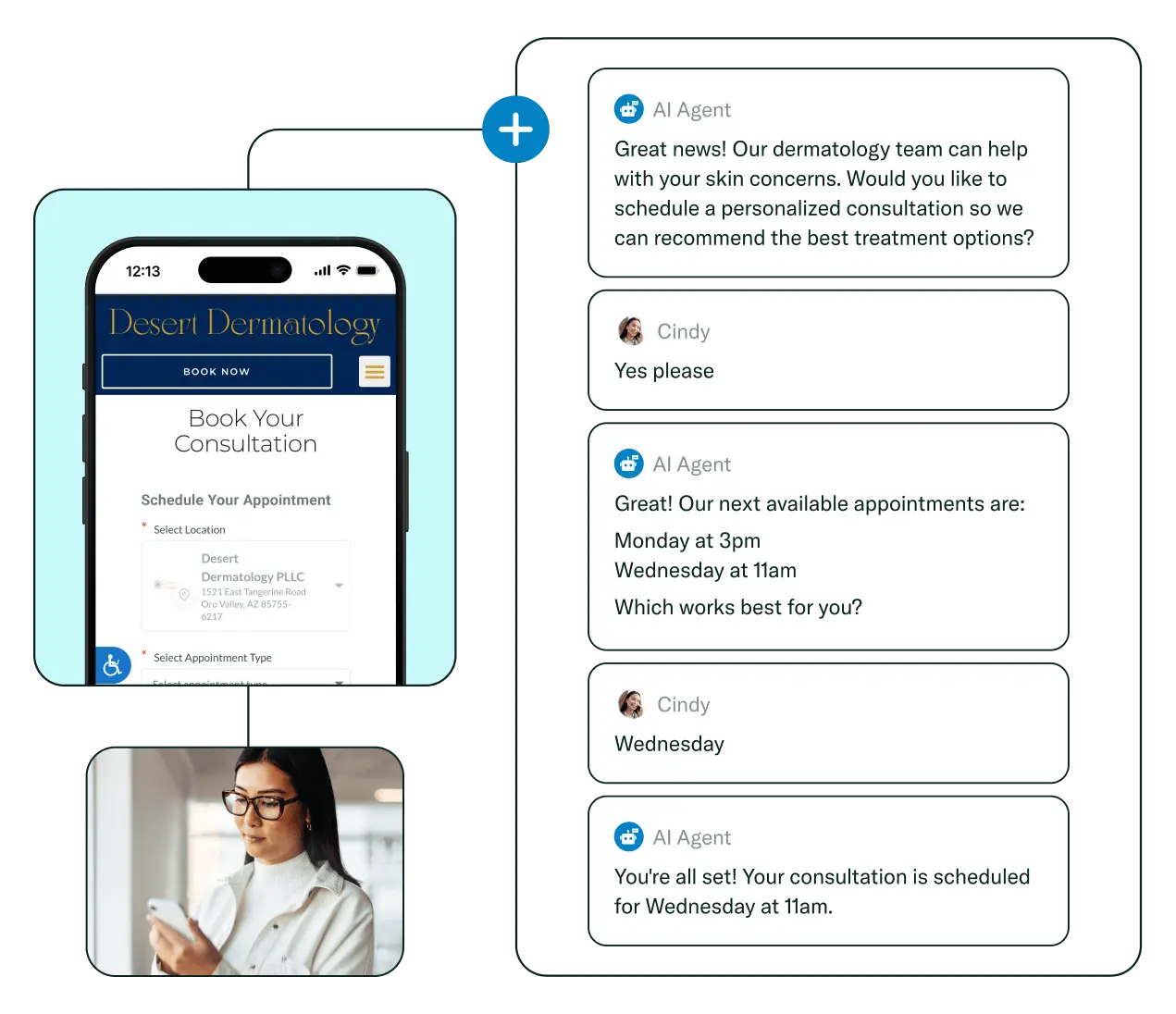 Automatically book appointments and follow-ups - Invoca