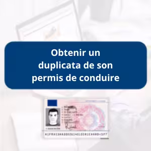 Duplicata permis de conduire