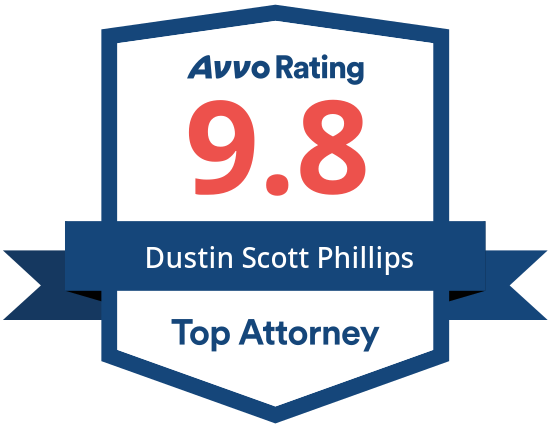 Dustin S. Phillips AVVO Badge