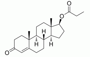Testosterone Propionate Structural Formula