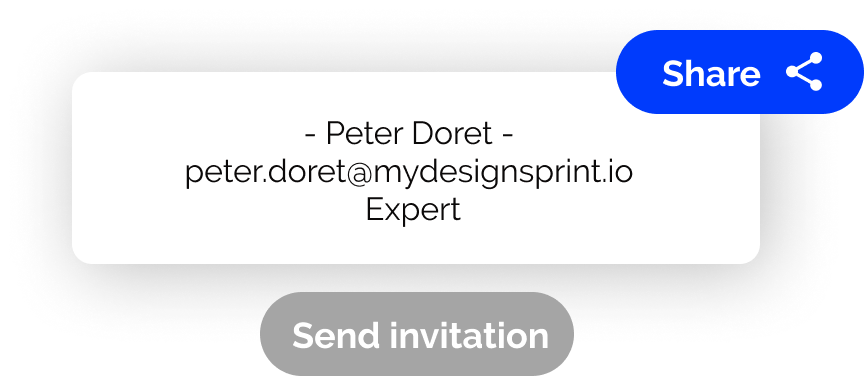 MyDesignSprint - share your agenda