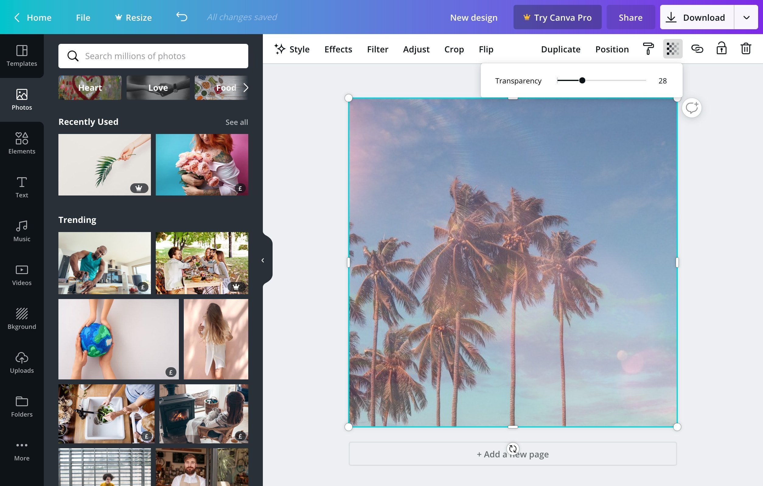 Canva platform