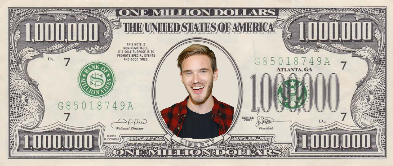 How much money does PewDiePie make?