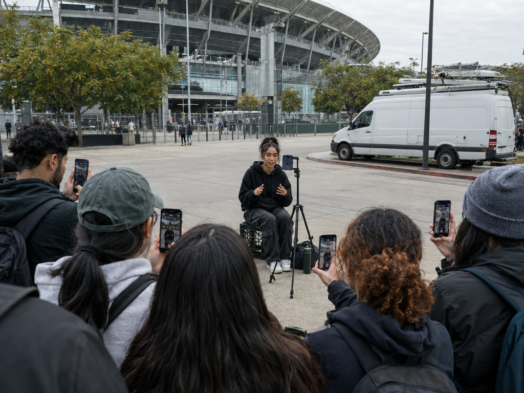 The creator out-drawing broadcast TV at the World Cup